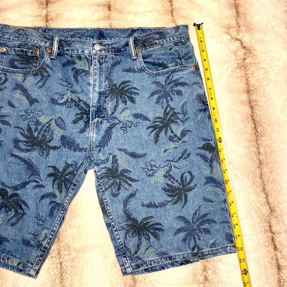 Jean shorts Unisex printed Jean Levi Strauss 502 - Picture 4 of 10